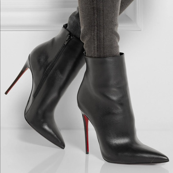 🔥Rare🔥Christian Louboutin 🔥So Kate Ankle Booties Papaya - Picture 7 of 8